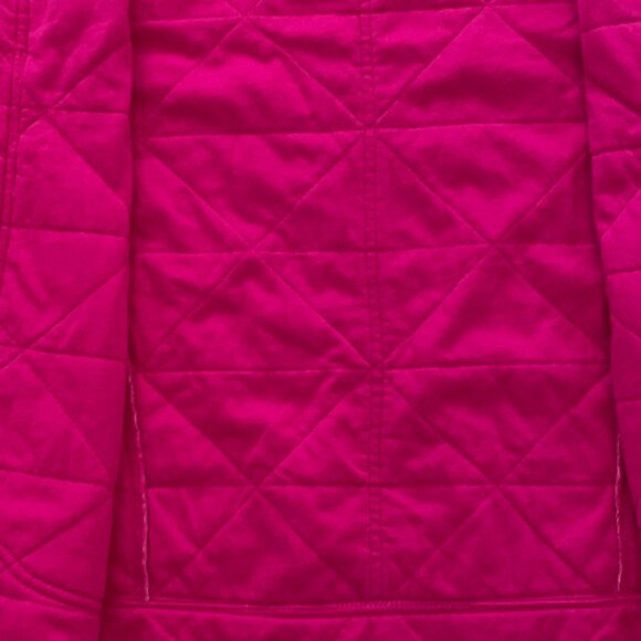 Calia by Carrie Underwood Women's L Velour Quilted Jacket Full Zip Raspberry Ice - Picture 14 of 16
